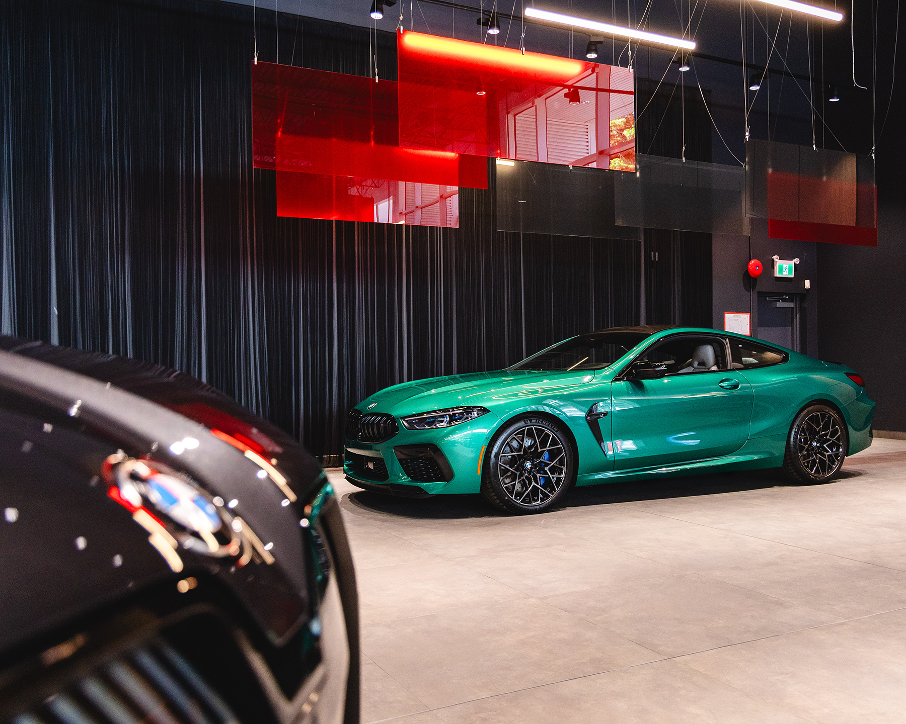 BMW M lifestyle merch flatlay